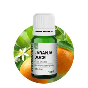 Óleo Essencial de Laranja Doce Orgânico 10ml